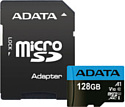 ADATA Карта памяти A-Data Premier AUSDX128GUICL10A1-RA1 microSDXC 128GB (с адаптером)