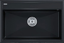 Кухонная мойка Paulmark Stepia-750 PM117551-BLM (черный металлик)