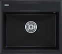 Кухонная мойка Paulmark Stepia-590 PM115951-BLM (черный металлик)