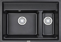 Кухонная мойка Granula KS-7302 (черный)