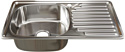 Кухонная мойка Mixline 530529 (левая, полированная, 0.6 мм)