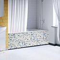 Фронтальный экран под ванну Comfort Alumin Жемчужная мозаика 1.2