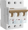 Выключатель автоматический Werkel 3P 32 A C 6 kА W903P326