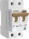 Дифференциальный автомат Werkel 1P+N 25 A 30 mА 6 kА C А W922P256
