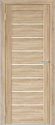 Межкомнатная дверь Юни Бона 01 70x200 (дуб сонома/стекло белое)