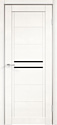 Межкомнатная дверь Velldoris Next 2 90x200 (белый эмалит, лакобель черный)