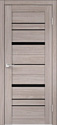 Межкомнатная дверь Velldoris Eco Flex City 2 80x200 (дуб анкор нордик/лакобель черное)