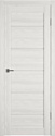 Межкомнатная дверь Atum Pro Х27 70x200 (bianco р, стекло white cloud)