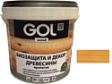 Пропитка GOL Wood Aqua Защитно-декоративная 2.5 кг (калужница)