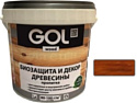 Пропитка GOL Wood Aqua Защитно-декоративная 2.5 кг (красное дерево)