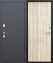 Металлическая дверь Garda Гарда муар 8 мм (белый ясень)