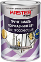 Грунт-эмаль Master Prime По ржавчине 3 в 1 быстросохнущая 2 л (белый)