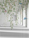 Виниловые обои Citydecor Flower Tunnel 3D 1 200x260