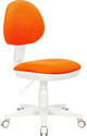 Компьютерное кресло Бюрократ KD-3 (оранжевый TW-96-1/белый)