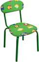 Детский стул Nika СТУ5 (звери, зеленый)