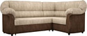 Угловой диван Mebelico Карнелла 60275 (бежевый/коричневый)