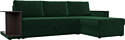 Угловой диван Лига диванов Атланта С 109658 (правый, зеленый)