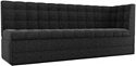 Угловой диван Лига диванов Бриз 100382 (черный)