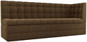 Угловой диван Лига диванов Бриз 100380 (коричневый)