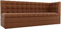Угловой диван Лига диванов Бриз 100384 (коричневый)