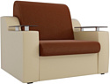 Кресло Лига диванов Сенатор 100702 80 см (коричневый/бежевый)