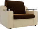 Кресло Лига диванов Сенатор 100694 60 см (коричневый/бежевый)