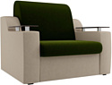 Кресло Лига диванов Сенатор 100692 80 см (зеленый/бежевый)