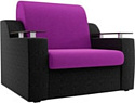 Кресло Лига диванов Сенатор 100695 80 см (фиолетовый/черный)