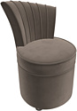 Интерьерное кресло Лига диванов Ирис (велюр коричневый)