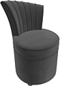 Интерьерное кресло Лига диванов Ирис (велюр серый)