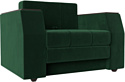 Кресло-кровать Лига диванов Атлантида 113838 (велюр зеленый)