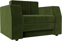 Кресло-кровать Лига диванов Атлантида 113855 (микровельвет зеленый)