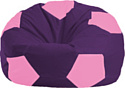 Кресло-мешок Flagman Мяч Стандарт М1.1-32 (фиолетовый/розовый)