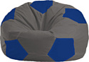 Кресло-мешок Flagman Мяч Стандарт М1.1-369 (темно-серый/синий)