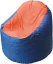 Кресло-мешок Flagman Bravo B1.1-33 (синий/оранжевый)