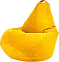 Кресло-мешок Sled Велюр 110x110x160 (апельсин)