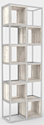Стеллаж Hype Mebel Грос-2 70x175 (белый/древесина белая)