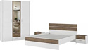 Комплект мебели для спальни Евва Венеция 3 (бодега белый/ясень орландо)