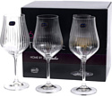 Набор бокалов для вина Bohemia Crystal Tulipa Optic 40894/36/350