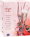 Набор бокалов для шампанского Bohemia Crystal Angela 40600/190