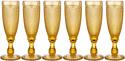 Бокал для шампанского Lefard Muza Color Гранат 781-216