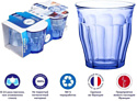 Набор стаканов для воды и напитков Duralex Picardie Marine 1028BC04C0111