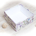 Коробка для хранения Nadzejka Прованс средняя (сиреневый) DK.PR.331-1-с