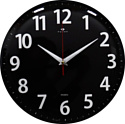 Настенные часы Рубин Классика 2526-002 (черный)