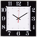 Настенные часы Рубин Классика 3131-1131B (черный)