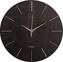 Настенные часы Рубин Классика 3020-001 (коричневый/золотистый)
