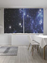 Комплект штор JoyArty Звездное небо 1.45x1.8 м pox_35268_145x180 (2 шт)