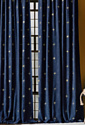 Комплект штор Pasionaria Бэлли 290x230 (2 шт, синий)