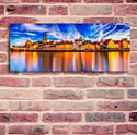 Картина на стекле Stamprint Город на Дунае ST016 (50x125)