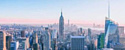 Картина на стекле Stamprint Панорама Нью-Йорка ST004 (50x125)